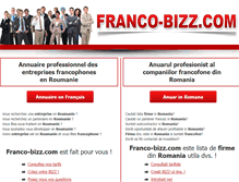 Tablet Screenshot of franco-bizz.com